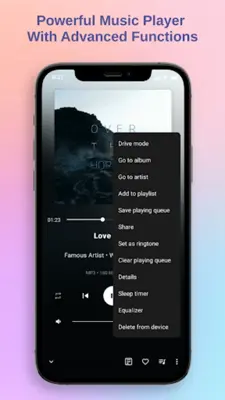 Music player - Mp3 player android App screenshot 0